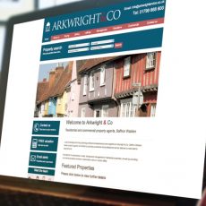 Arkwright estate agent website
