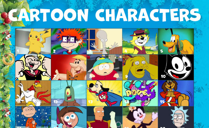 How well do you know your cartoon characters?