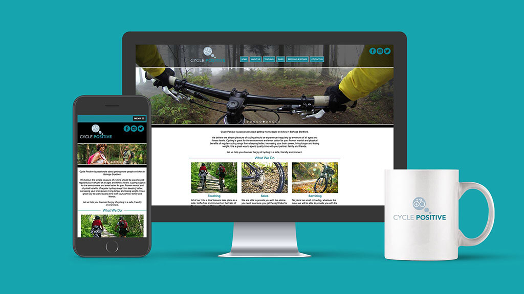 Cycle Positive Website Design
