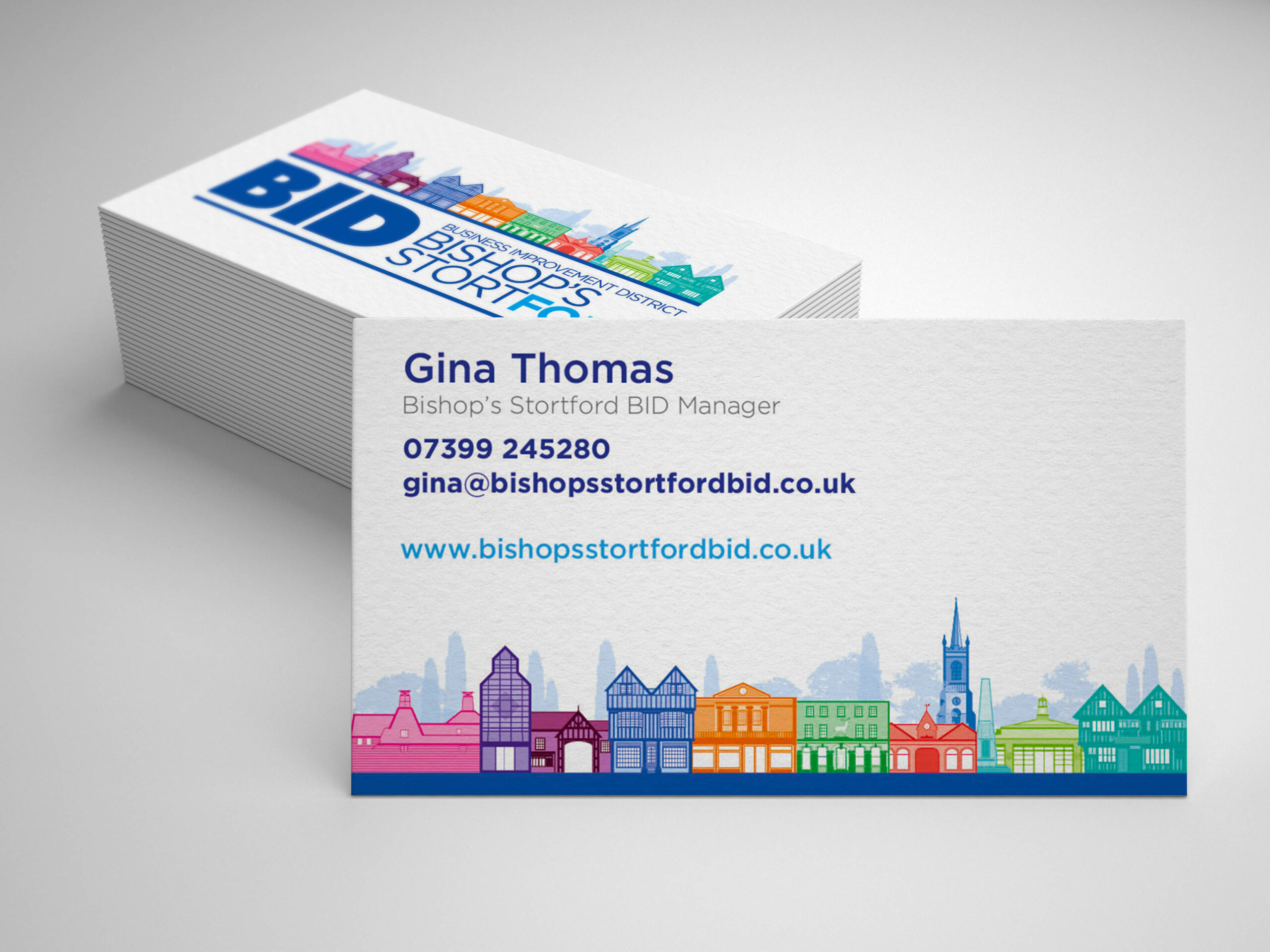 BID Business card design