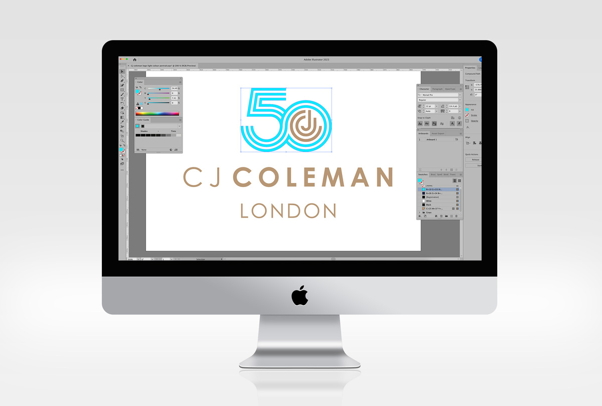 CJC logo development