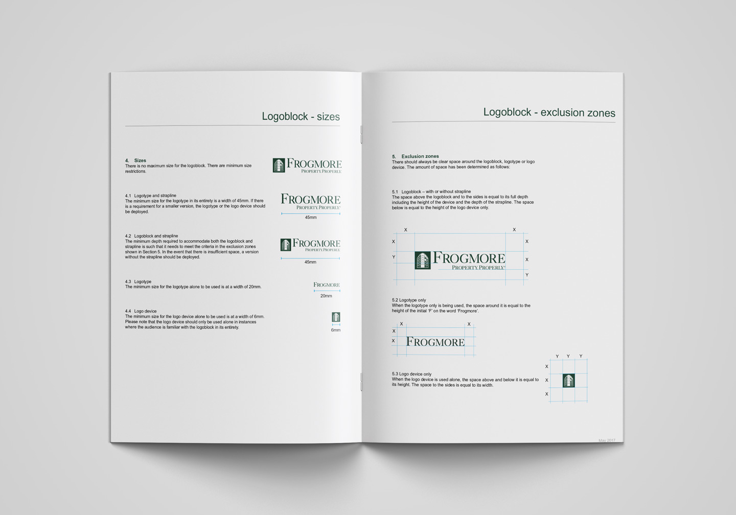 brand guidelines Frogmore