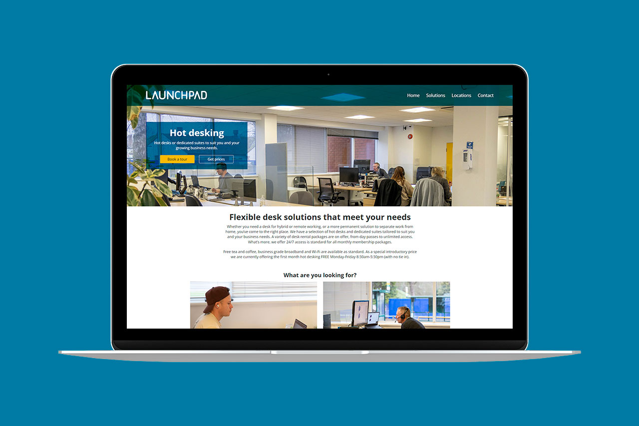 Launchpad Website Subpage